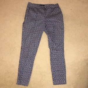 Mixed Print Trousers